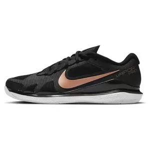 Nike Women's Air Zoom Vapor Pro Tennis Shoes Black And Metallic Red Bronze 2 Nike Women's Air Zoom Vapor Pro Tennis Shoes Black And Metallic Red Bronze - Image 2