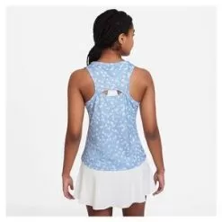 Nike Women's Court Dri-FIT Victory Printed Tennis Tank -Tennis Passion DA4734 468 2