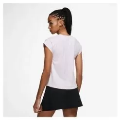 Nike Women's Court Dri-FIT Victory Short-Sleeve Tennis Top Plus Size -Tennis Passion DB6618 695 3