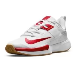 Nike Women's Vapor Lite Tennis Shoes White And University Red