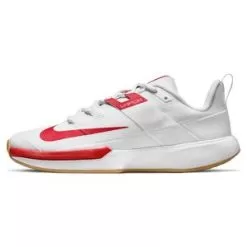 Nike Women's Vapor Lite Tennis Shoes White And University Red -Tennis Passion DC3431 188l