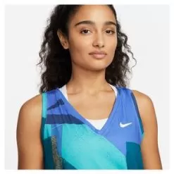 Nike Women's Court Victory Print Tennis Tank -Tennis Passion DD8719 500 1