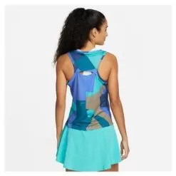 Nike Women's Court Victory Print Tennis Tank -Tennis Passion DD8719 500 4