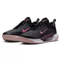 Nike Women's Zoom NXT Tennis Shoes Dk Smoke Grey And Pinksicle