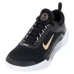 Nike Women's Zoom NXT Tennis Shoes Black And Metallic Red Bronze 15 Nike Women's Zoom NXT Tennis Shoes Black And Metallic Red Bronze -Tennis Passion DH0222 091S2208