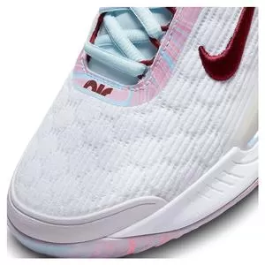 Nike Women's Zoom NXT Tennis Shoes White And Dark Beetroot 7 Nike Women's Zoom NXT Tennis Shoes White And Dark Beetroot - Image 7