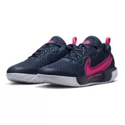 Nike Men's Zoom Pro Tennis Shoes Obsidian And Hyper Pink