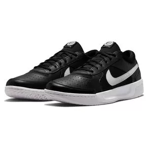 Nike Men's Zoom Court Lite 3 Tennis Shoes Black And White 2 Nike Men's Zoom Court Lite 3 Tennis Shoes Black And White - Image 2