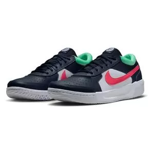 Nike Men's Zoom Lite 3 Tennis Shoes Obsidian And Hyper Pink
