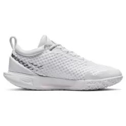 Nike Women's Zoom Pro Tennis Shoes White And Metallic Silver -Tennis Passion DH0990 101S22 2