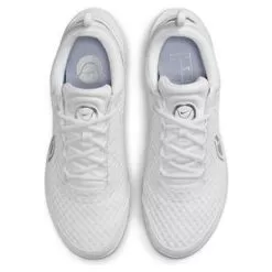 Nike Women's Zoom Pro Tennis Shoes White And Metallic Silver -Tennis Passion DH0990 101S22 3