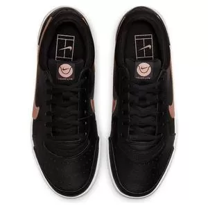 Nike Women's Zoom Court Lite 3 Tennis Shoes Black And Metallic Red Bronze 3 Nike Women's Zoom Court Lite 3 Tennis Shoes Black And Metallic Red Bronze - Image 3