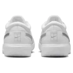 Nike Women's Zoom Court Lite 3 Tennis Shoes White And Metallic Silver -Tennis Passion DH1042 101 7