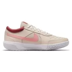 Nike Women's Zoom Court Lite 3 Tennis Shoes Pearl White And Bleached Coral -Tennis Passion DH1042 261 3