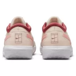 Nike Women's Zoom Court Lite 3 Tennis Shoes Pearl White And Bleached Coral -Tennis Passion DH1042 261 8