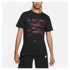 Nike Serena Williams Court Strong Powerful Beautiful Leopard Tennis Tee Black -Tennis Passion DM5366 010S21 3