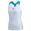 Adidas Women's Primeblue Y-Back Tennis Tank Easy Blue