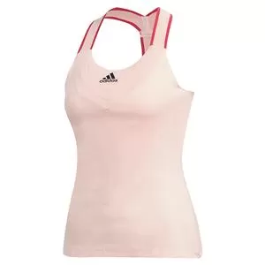 Adidas Women's HEAT.RDY Y-Back Tennis Tank Haze Coral 1 Adidas Women's HEAT.RDY Y-Back Tennis Tank Haze Coral