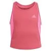 Adidas Girls` Pop Up Tennis Tank Wild And Screaming Pink