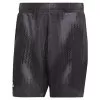 Adidas Men's Primeblue Printed 7 Inch Tennis Short Grey Five And Black
