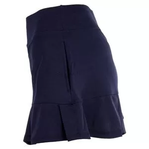 Grand Slam Women's Essential Solid Tennis Skort With Pleated Ruffle Hem Peacoat 3 Grand Slam Women's Essential Solid Tennis Skort With Pleated Ruffle Hem Peacoat - Image 3