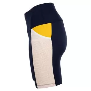 Grand Slam Women's Colorblock Tennis Biker Short With Mesh Pockets Peacoat 3 Grand Slam Women's Colorblock Tennis Biker Short With Mesh Pockets Peacoat - Image 3