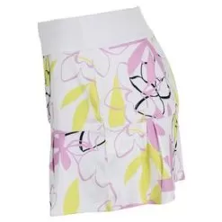 Grand Slam Women's Floral Printed Tennis Skort With Pleats Brilliant White 5 Grand Slam Women's Floral Printed Tennis Skort With Pleats Brilliant White -Tennis Passion GSKBSC46 110S22 3