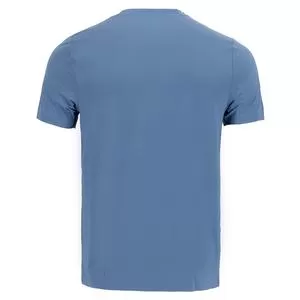 Grand Slam.gif Grand Slam Men's Pinhole Mesh Short Sleeve Tennis Crew Blue Horizon 2 Grand Slam.gif Grand Slam Men's Pinhole Mesh Short Sleeve Tennis Crew Blue Horizon - Image 2