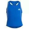 Adidas Girls` Pop Up Tennis Tank Bold Blue And White