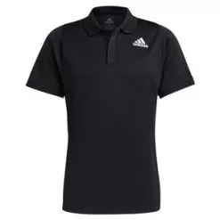 Adidas Men's Freelift Tennis Polo Black And White