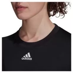 Adidas Women's HEAT.RDY Freelift Long Sleeve Tennis Top Black And White -Tennis Passion GV1515 F21 e