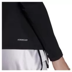 Adidas Women's HEAT.RDY Freelift Long Sleeve Tennis Top Black And White -Tennis Passion GV1515 F21 n