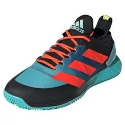 Adidas Men's Adizero Ubersonic 4 Clay Tennis Shoes Pulse Aqua