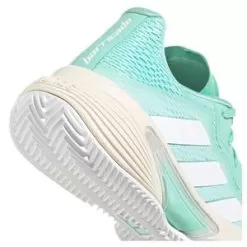 Adidas Women's Barricade Clay Tennis Shoes Easy Green And Footwear White -Tennis Passion GV9526 F22 6