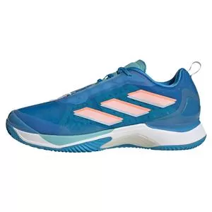 Adidas Women's Avacourt Clay Tennis Shoes Pulse Blue And Footwear White 2 Adidas Women's Avacourt Clay Tennis Shoes Pulse Blue And Footwear White - Image 2