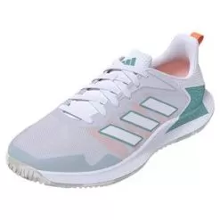 Adidas Women's Defiant Speed Tennis Shoes Footwear White
