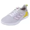 Adidas Women's Defiant Speed Tennis Shoes Footwear White With Semi Pulse Lilac