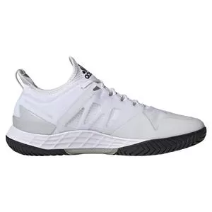 Adidas Men's Adizero Ubersonic 4 Tennis Shoes Footwear White And Core Black 3 Adidas Men's Adizero Ubersonic 4 Tennis Shoes Footwear White And Core Black - Image 3