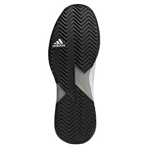 Adidas Men's Adizero Ubersonic 4 Tennis Shoes Footwear White And Core Black 6 Adidas Men's Adizero Ubersonic 4 Tennis Shoes Footwear White And Core Black - Image 6