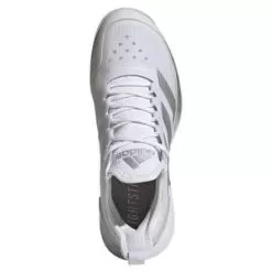 Adidas Women's Adizero Ubersonic 4 Tennis Shoes Footwear White And Silver Metallic -Tennis Passion GW2513 S22 3