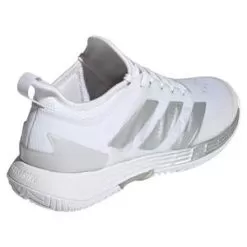 Adidas Women's Adizero Ubersonic 4 Tennis Shoes Footwear White And Silver Metallic -Tennis Passion GW2513 S22 4
