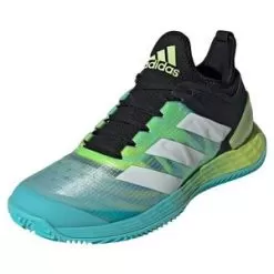 Adidas Women's Adizero Ubersonic 4 Clay Tennis Shoes Core Black And Footwear White