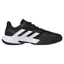Adidas Men's CourtJam Control Tennis Shoes Core Black And Footwear White 8 Adidas Men's CourtJam Control Tennis Shoes Core Black And Footwear White -Tennis Passion GW2554 S22 2