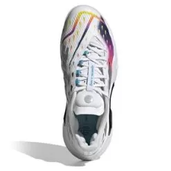 Adidas Women's Barricade Tennis Shoes Footwear White And Silver Metallic -Tennis Passion GW3817 H22 3