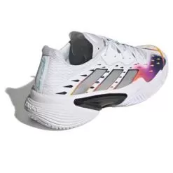 Adidas Women's Barricade Tennis Shoes Footwear White And Silver Metallic -Tennis Passion GW3817 H22 4