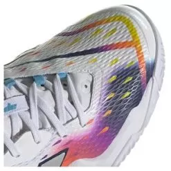 Adidas Women's Barricade Tennis Shoes Footwear White And Silver Metallic -Tennis Passion GW3817 H22 6