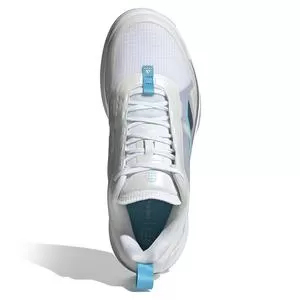 Adidas Women's Avacourt Tennis Shoes Footwear White And Silver Met 4 Adidas Women's Avacourt Tennis Shoes Footwear White And Silver Met - Image 4