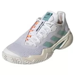 Adidas Women's Barricade Parley Tennis Shoes Footwear White