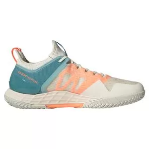 Adidas Men's Adizero Ubersonic 4 Parley Tennis Shoes Off And Footwear White 3 Adidas Men's Adizero Ubersonic 4 Parley Tennis Shoes Off And Footwear White - Image 3
