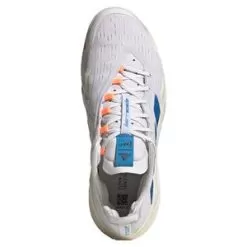 Adidas Men's Barricade Parley Tennis Shoes Footwear White And Pulse Blue -Tennis Passion GY1369 F22 3